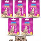 Areia Higiênica Mandioca Bob Esconde Kit 5 Unidades de 2Kg Areia Higiênica Mandioca Bob Esconde Kit 5 Unidades de 2Kg