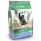 Areia Higiênica para Gatos Biodegradável Milho e Mandioca Amo Gato Grão Grosso 4kg