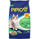 Areia Higiênica Pipicat Classic 4 Kg