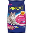 Areia Higiênica Pipicat Floral para Gatos 4 kg Areia Higiênica Pipicat Floral para Gatos 4 kg