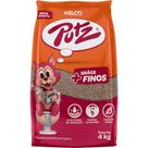 Areia Higiênica Putz Grãos Finos Para Gatos 4kg