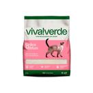 Areia Higiênica Viva Verde Biodegradável para Gatos Grãos Mistos Alta Absorção Controle Odores 4kg