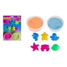 Areia Mágica Colorida Massa Moldar Cinética Infantil + Forma Brinquedo Interativo Divertido Areia Mágica Colorida Massa Moldar Cinética Infantil + Forma Brinquedo Interativo Divertido