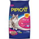 Areia Sanitária Floral Perfumada Pipicat 12kg