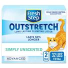 Areia Sanitária Fresh Step Outstretch Clumping - 14,5kg (2x7,25kg) Areia Sanitária Fresh Step Outstretch Clumping - 14,5kg (2x7,25kg)