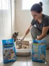 Areia Sanitária para Gato Profeline 4kg Alta Absorção e Controle de Odores