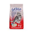Areia sanitaria para gatos gatoso 4kg - TOIA