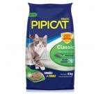Areia sanitária para gatos pipicat classic 4kg