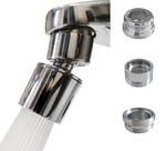 Arejador de Torneira BOARNE Giratório 360 com 3 Adaptadores Arejador de Torneira BOARNE Giratório 360 com 3 Adaptadores