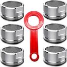 Arejador de Torneira BOETOADG 24 mm em Latão, 6 Peças com Chave Arejador de Torneira BOETOADG 24 mm em Latão, 6 Peças com Chave