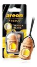 Areon Aromatizante Automotivo Fresco Vanilla Black 4ml