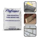 Argamassa Terra para Tijolos Placas Pedras Refratária 10kg Alta Temperatura
