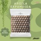 Argila Expandida 2.5Kg para Drenagem de Plantas, Vasos, Decoração, Cultivo e Jardinagem