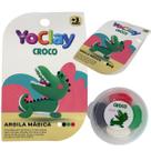 Argila Mágica Massinha Modelar Yoclay Pocket Crocodilo