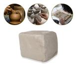 Argila Modelar Artesanato Escultura Cerâmica Escolar 9kg