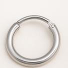 Argola Aço Inox 316L Clicker Tamanhos 8/10/12 mm Arizona Blue