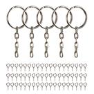 Argola Batida 23mm Prata Com Mini Pitão 9mm Rosqueável - 100 Unidades