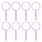 Argola c/ Corrente P/chaveiro 23mm 100 Unidades Rosa Bebê Argola c/ Corrente P/chaveiro 23mm 100 Unidades Rosa Bebê