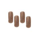 Argola de Guardanapo 4 Pcs Rayon Taupe - copa&cia