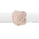 Argola de Guardanapo 4Pcs Traccia Rosa Chá - Copa&Cia