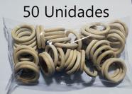 Argola de Madeira nº 1 para Porta Guardanapos 48 mm Cor Marfim Natural Argola de Madeira nº 1 para Porta Guardanapos 48 mm Cor Marfim Natural
