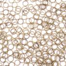Argola Elo Metal Ouro Velho 6mm Chaveiro 100pçs 12g Arte