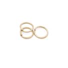 Argola Elo Metal Ouro Velho 8mm 1000pçs 100g Chaveiro