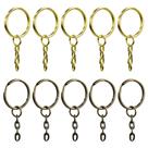 Argola Para Chaveiro 23mm + Corrente Elo Cor Dourada & Prata 200 Peças Argola Para Chaveiro 23mm + Corrente Elo Cor Dourada & Prata 200 Peças