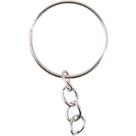 Argola para Chaveiro Niquelada 20MM Pacote com 250 Unidades