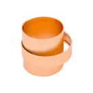Argola para guardanapo com 4 hammered
