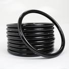 Argola Plástica 11,5cm Espessura 8mm Preta Para Artesanato 30 Unidades