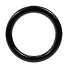 Argola Plástica Grande 11,5cm Preta Suporte Para Toalha Com 10 Unidades