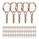 Argola Reforçada Rose Gold 23mm Com Mini Pitão Rosqueável 9mm - 500 Peças
