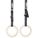 Argolas Ginásticas REP 1,25" em Madeira de Bétula Báltica com Cintas Argolas Ginásticas REP 1,25" em Madeira de Bétula Báltica com Cintas