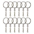 Argolas para chaveiro 23mm com corrente 5 elos 1000 unidades