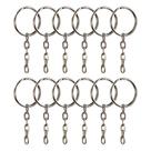 Argolas para chaveiro 23mm com corrente 5 elos 1000 unidades