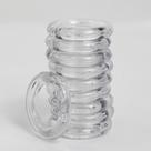 Argolas Plásticas Incolor 2,7cm Para Artesanato 30 Unidades