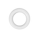 Argolas Plásticas Para Artesanato Colar 23mm Resistente Branca 10 Peças