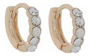Argolinha Piercing Cartilagem Orelha Aço PVD Gold hélix 6mm
