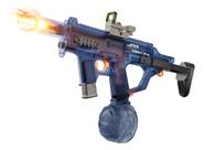 Arma Elétrica Lançadora De Água Mk3 Com Led E Mira Laser Arma Elétrica Lançadora De Água Mk3 Com Led E Mira Laser