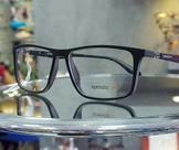 Armação acetato speedo preta modelo esportivo