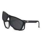 Armacao clipon hb hb switch 0426 matte black polarized gray