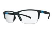 Armação de grau hb 93155 matte black d blue