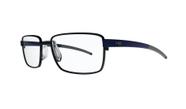 Armação de grau hb duotech 0291 matte black navy graphite