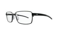 Armação de grau hb duotech 0291 matte graphite matte black