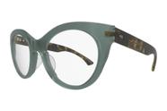 Armação de grau hb ecobloc 0485 matte green classical havana Armação de grau hb ecobloc 0485 matte green classical havana
