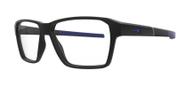 Armação de grau hb polytech 2 0459 matte black d blue