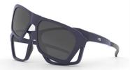 Armação de grau hb switch 0401 matte navy silver polarized