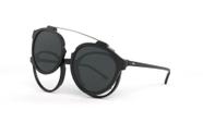 Armação de grau hb switch 0492 matte black polarized gray