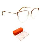 Armação de Grau Hickmann HI10040 01A Gerbera 2 Metal Brown Armação de Grau Hickmann HI10040 01A Gerbera 2 Metal Brown